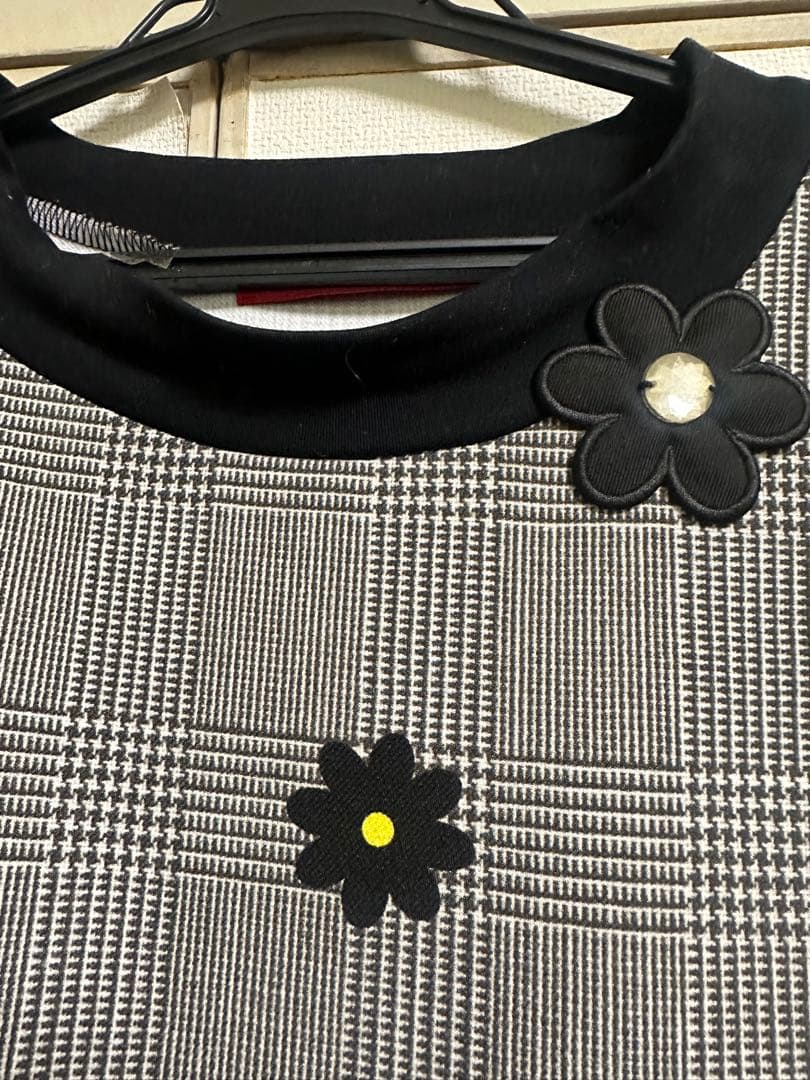 アルペロベロ素敵なワンピース＆☆ウールブレザー☆トップス☆黒パンツ付き