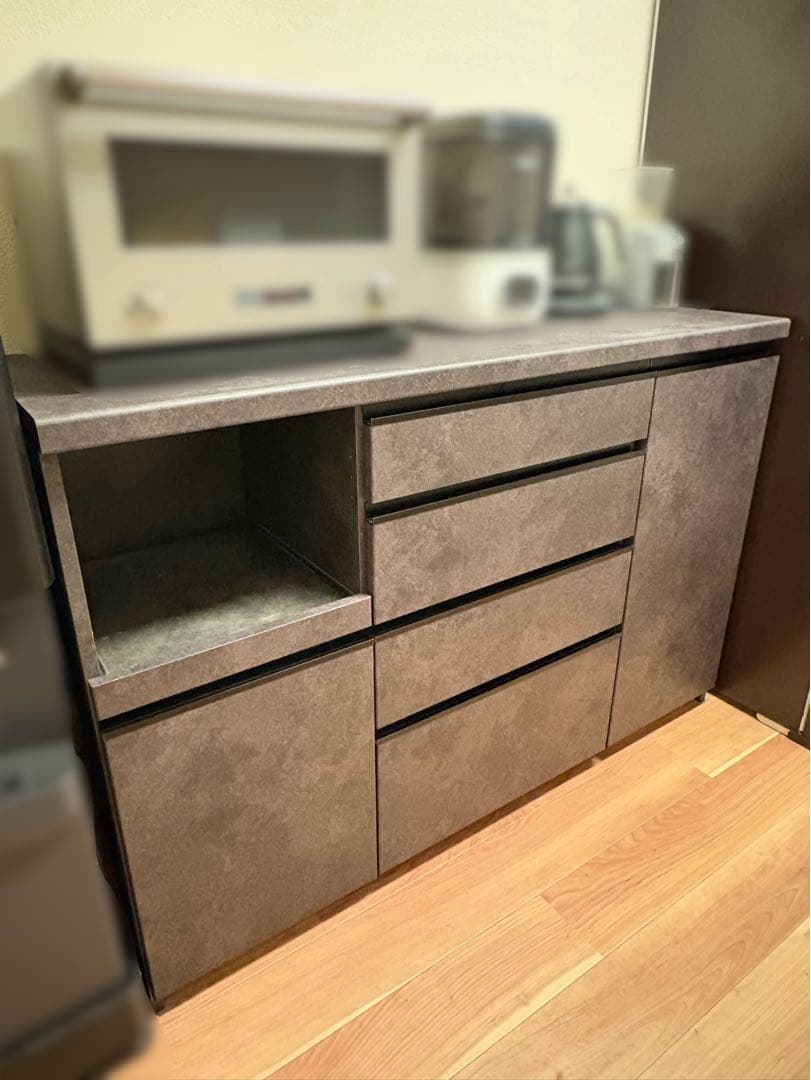 Pamouna（パモウナ）キッチンカウンター　幅140cm 高さ93.8cm