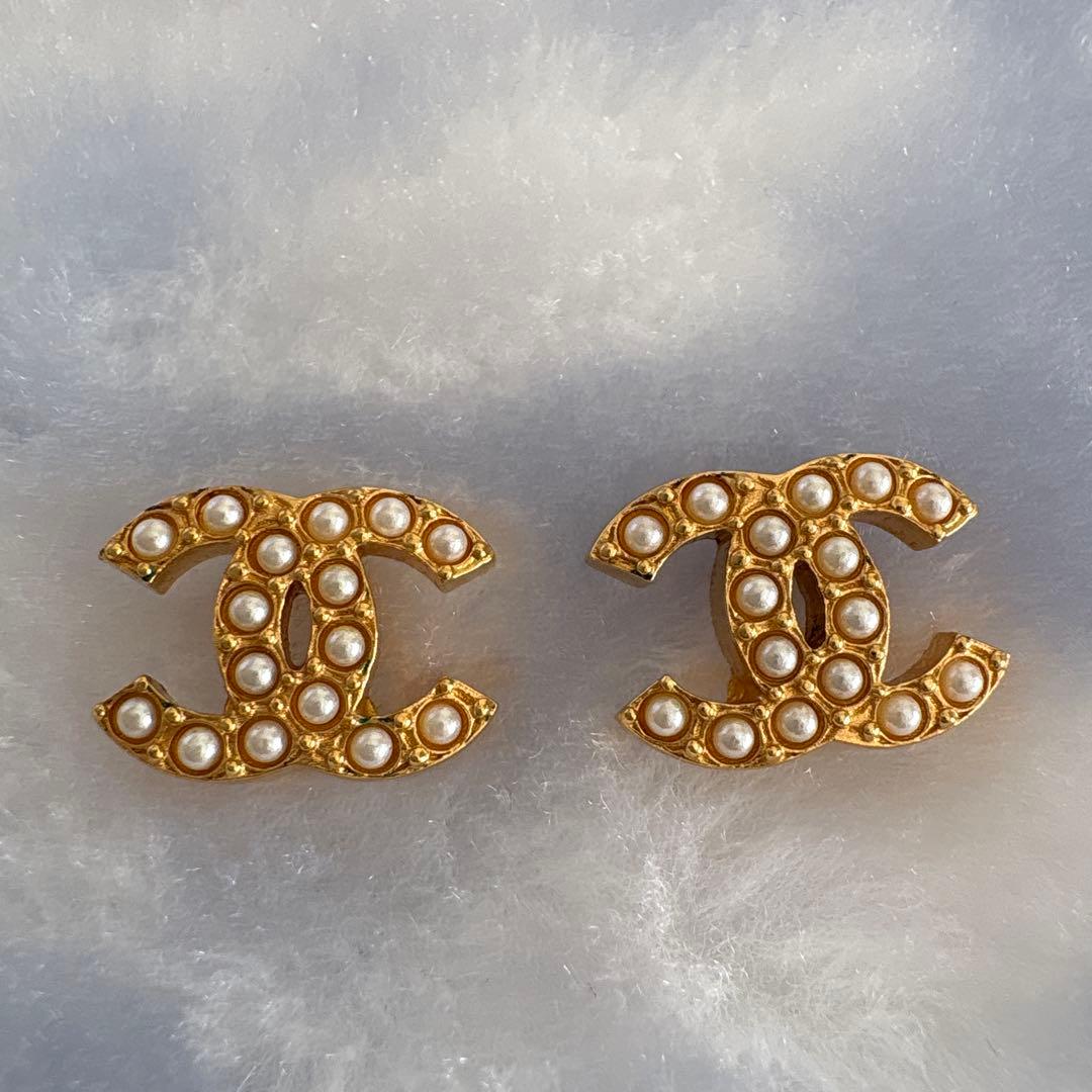 CHANEL ココマーク　ピアス　キャッチなし