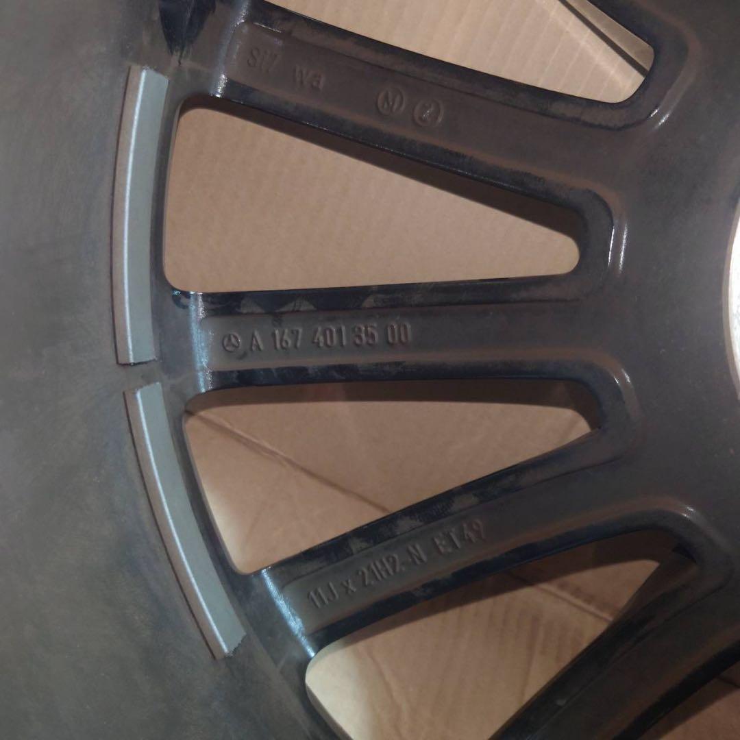 ベンツC167 GLEクーペ 純正 AMGリアホイール ガリキズ有1本のみ交渉可