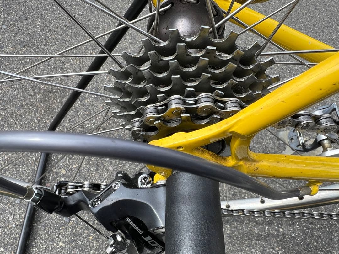 【手渡し】Pana Vintage ロードバイク 105と600、HG71新品