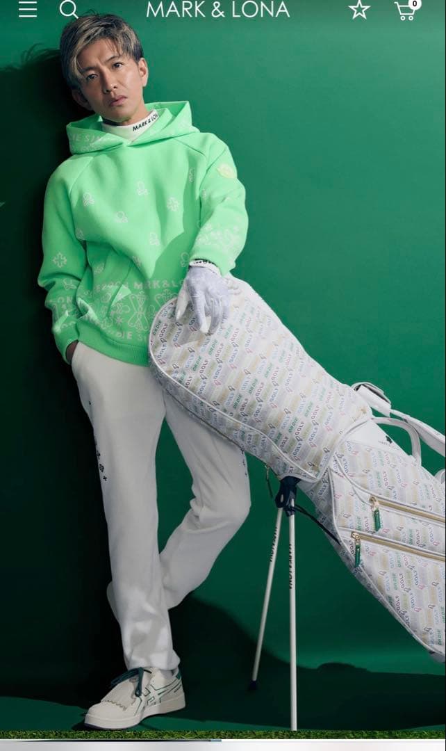 mark&lona良品　ゴルフパンツ　マークアンドロナ春夏　ボトムス