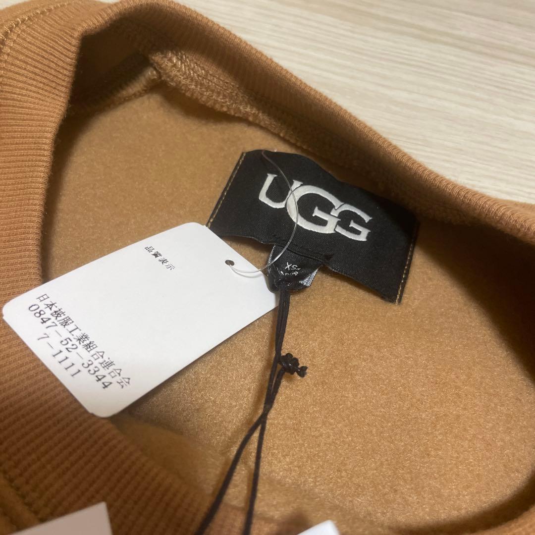 UGG フロントファーロゴ トレーナー XS 送料無料 即発送 即購入可
