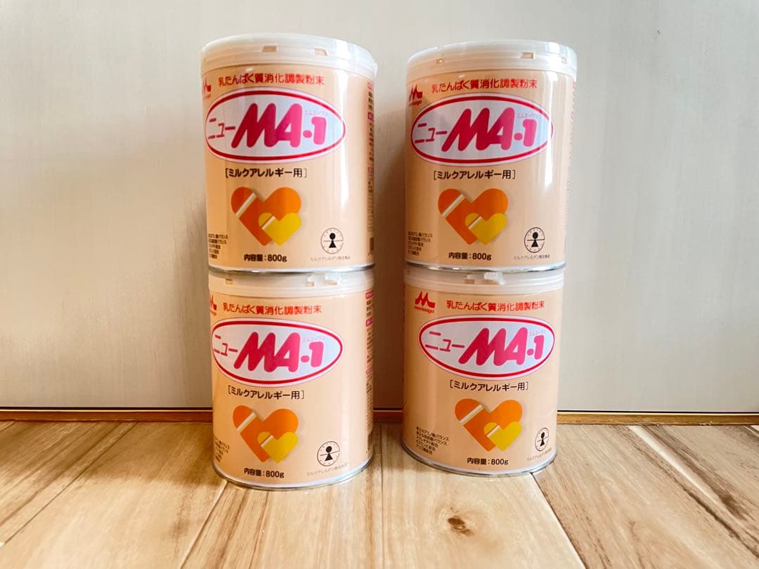 MAー1 粉ミルク 800g 4缶セット