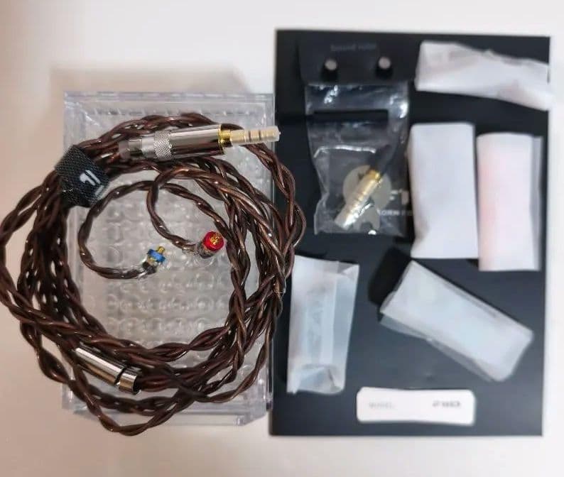 【動作確認のみ】有線イヤホン Fiio FD15 ブラック