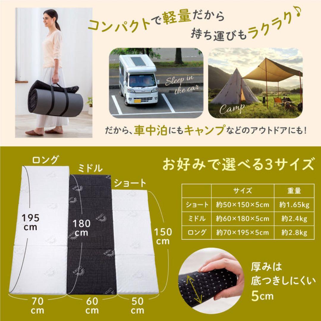 【超美品】GOKUMIN リラックスgoroneマット ブラック ミドルサイズ