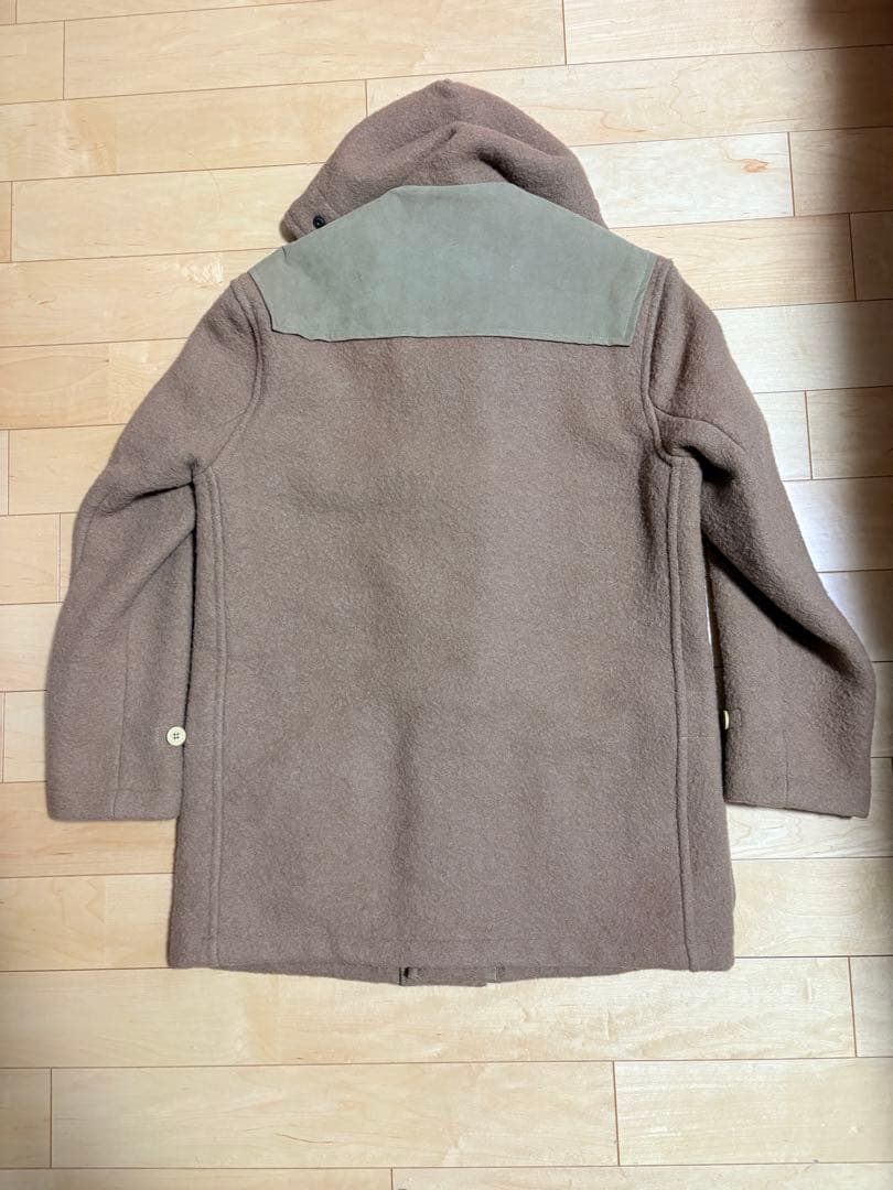 Gloverall ブラウン ダッフルコート　クラークス