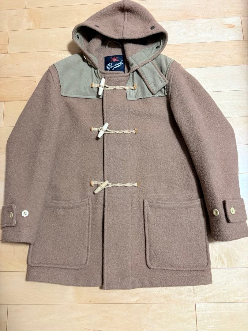 Gloverall ブラウン ダッフルコート　クラークス