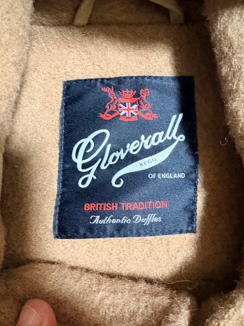 Gloverall ブラウン ダッフルコート　クラークス