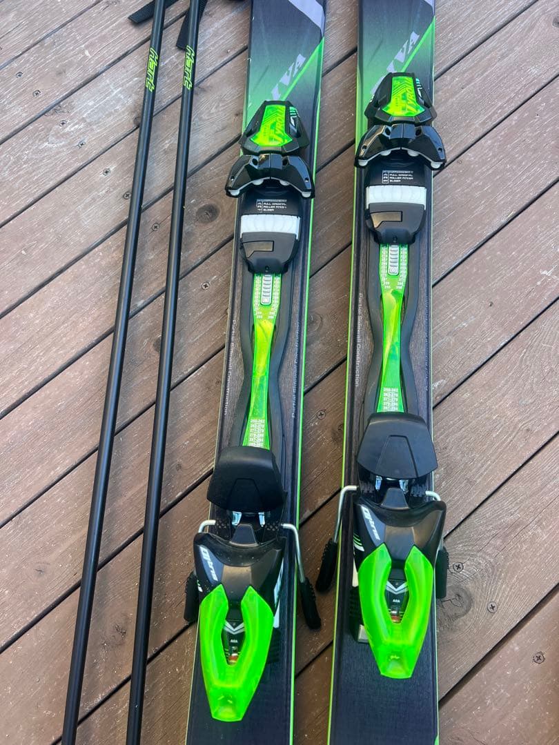 Hart Diva 164cm ストック付き スキーセット