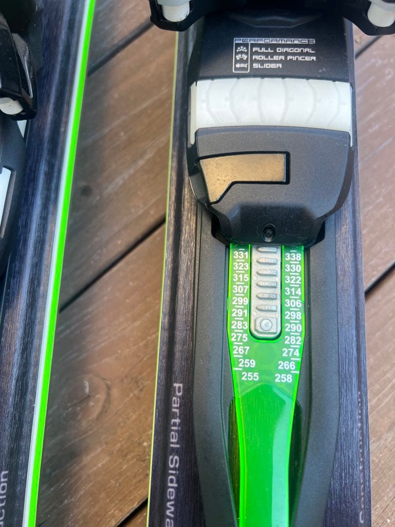 Hart Diva 164cm ストック付き スキーセット