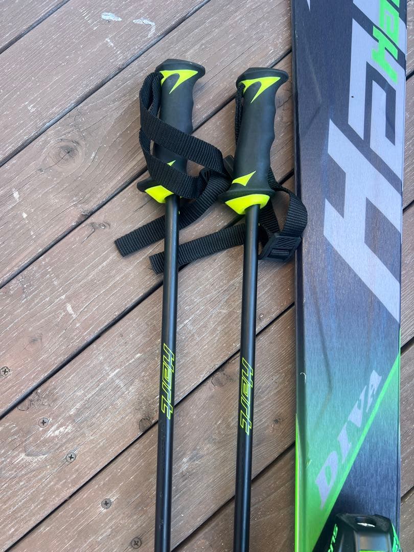 Hart Diva 164cm ストック付き スキーセット