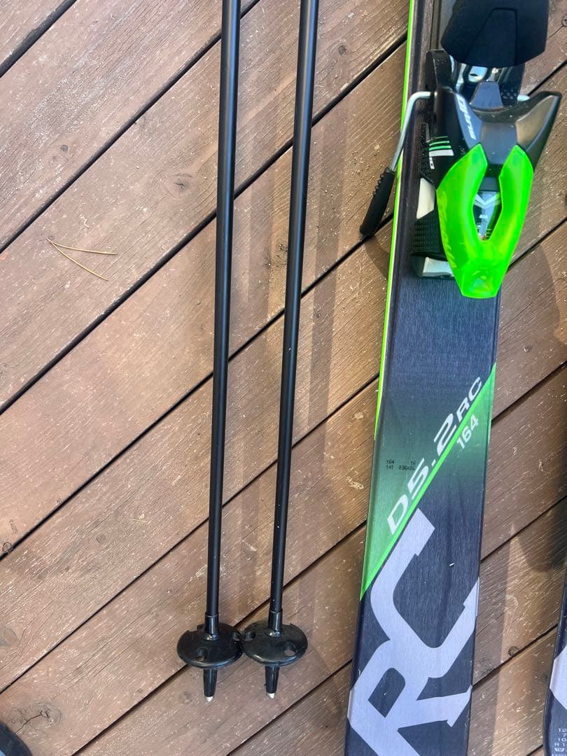 Hart Diva 164cm ストック付き スキーセット