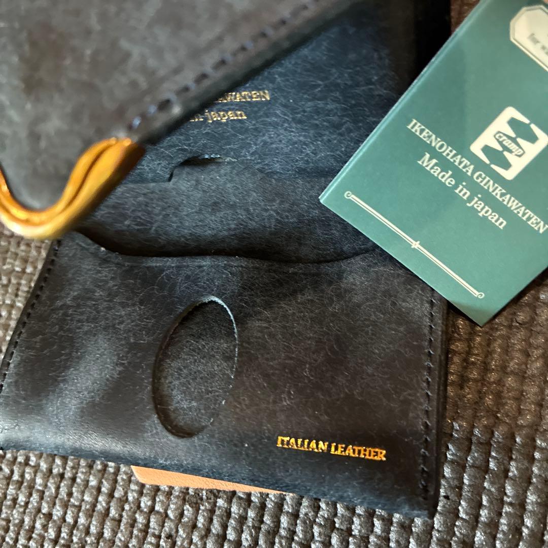 池之端銀革店　コンパクトウォレット　新品　IKENOHATA GINKAWA