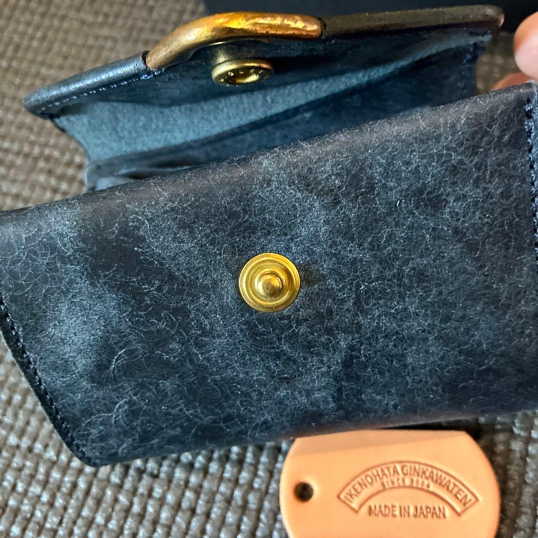 池之端銀革店　コンパクトウォレット　新品　IKENOHATA GINKAWA