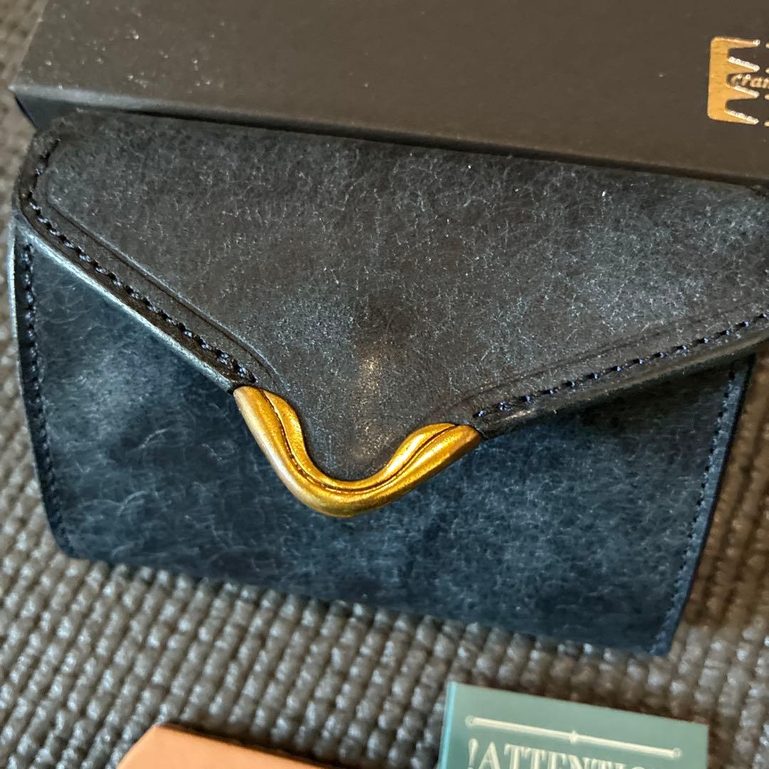 池之端銀革店　コンパクトウォレット　新品　IKENOHATA GINKAWA