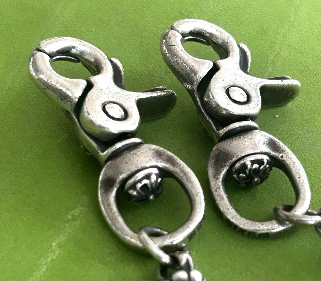 【すごく素早い対応さま専用】アージェントグリーム　ウォレットチェーン