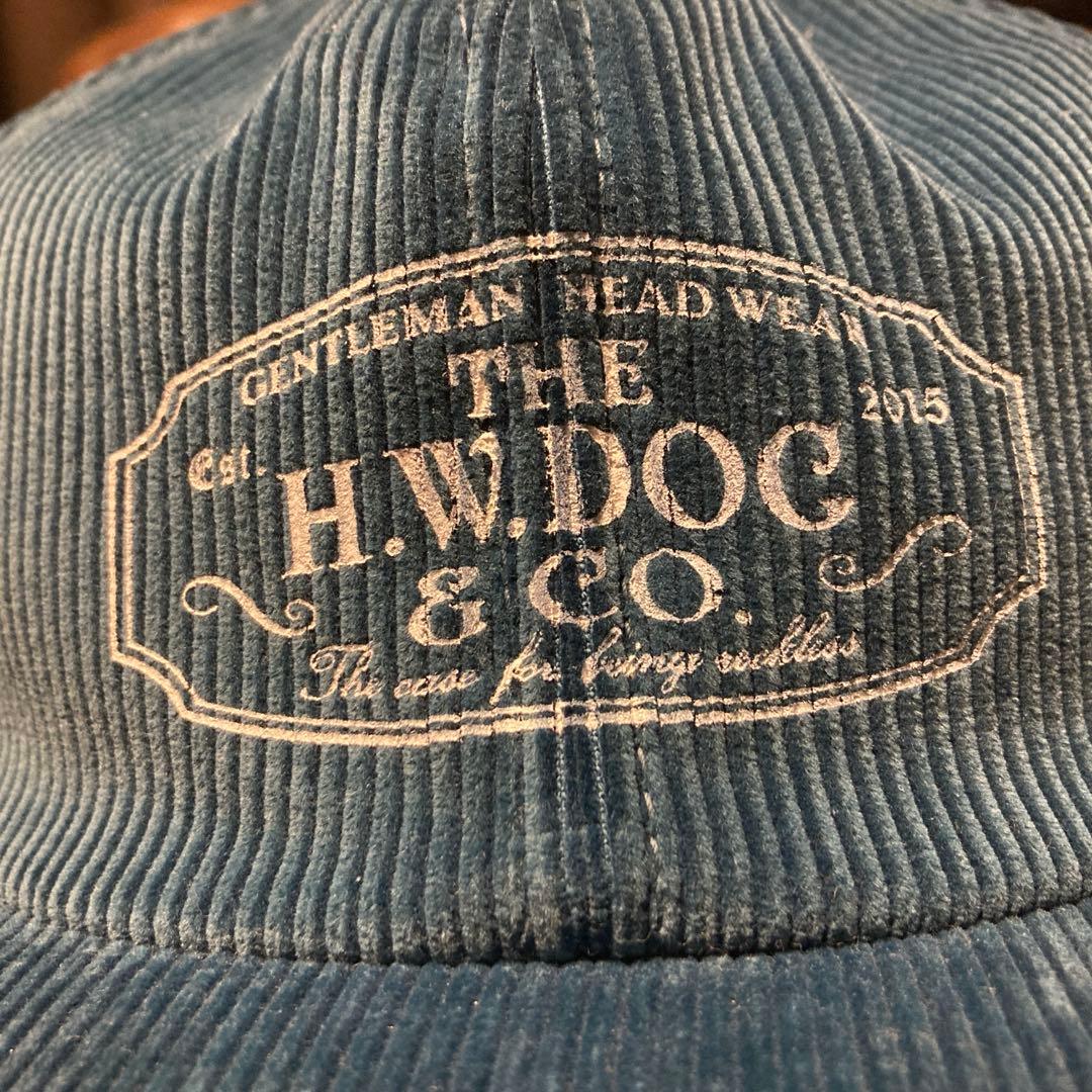 値下OK（説明）THE H.W.DOG & CO.コーデュロイトラッカーキャップ