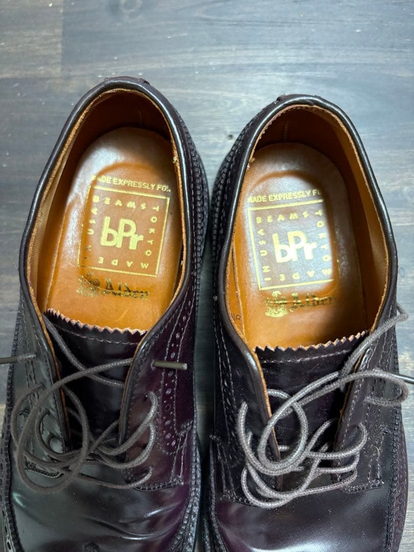 値下げ！極美品Aldenオールデン975コードバン BEAMSplus71/2