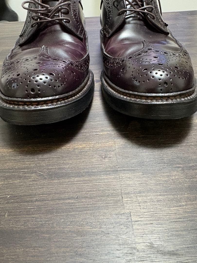 値下げ！極美品Aldenオールデン975コードバン BEAMSplus71/2