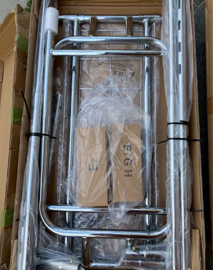 ハンガーラック パイプハンガーラック 3ウェイ シングル 洋服ラック　ラック