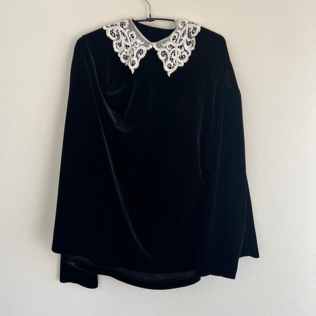 JUNYA WATANABE 25FW ベロア ベルベット ブラウス