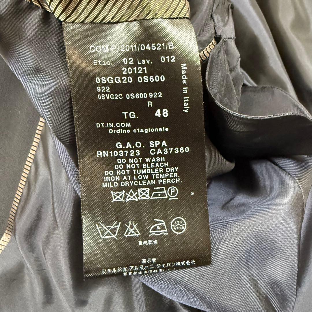 GIORGIO ARMANIジョルジオアルマーニ セットアップ スーツイタリア製