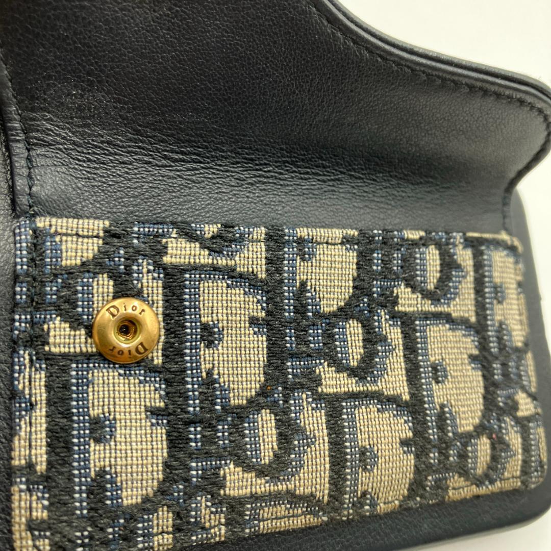 【きら】Dior　iPhone15plus ケース サドル オブリーク