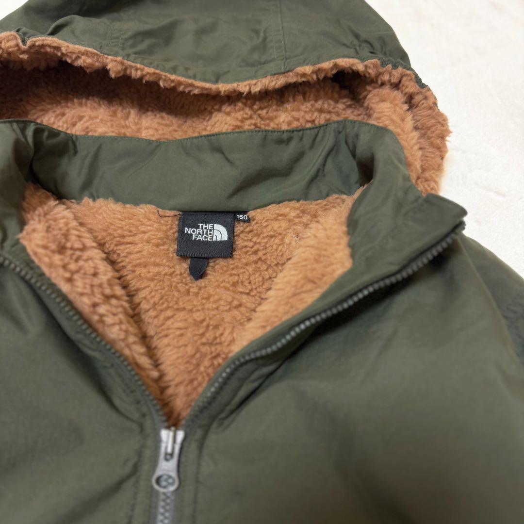 【ザ ノースフェイス】極美品 コンパクトノマドジャケット ボア 撥水 150