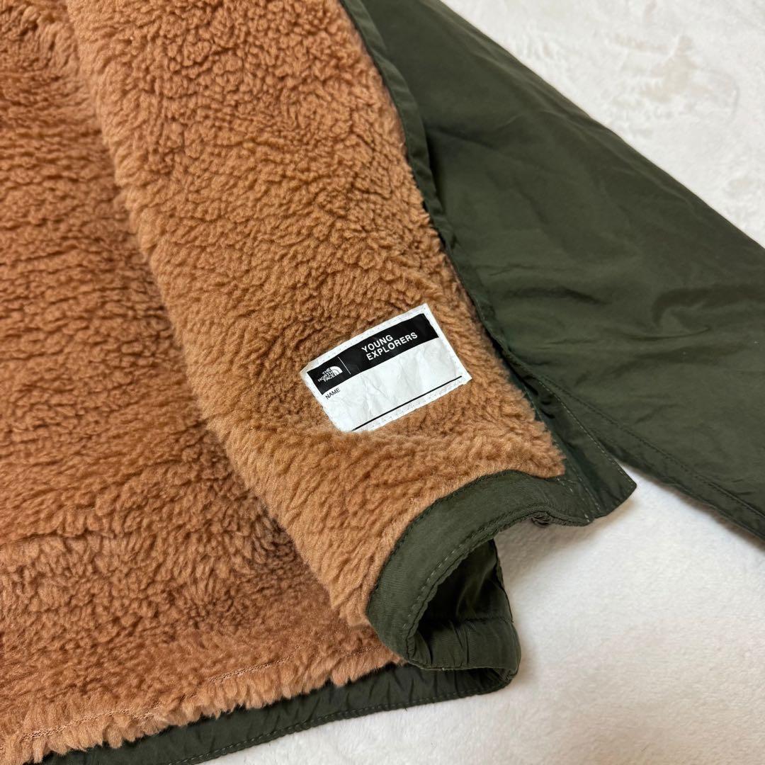 【ザ ノースフェイス】極美品 コンパクトノマドジャケット ボア 撥水 150