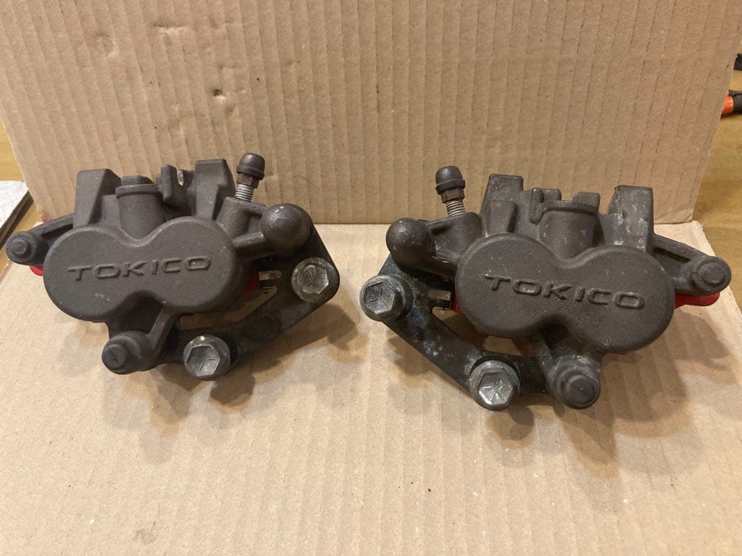 分解清掃済 ゼファー400 750 ZRX400フロントキャリパー OH済