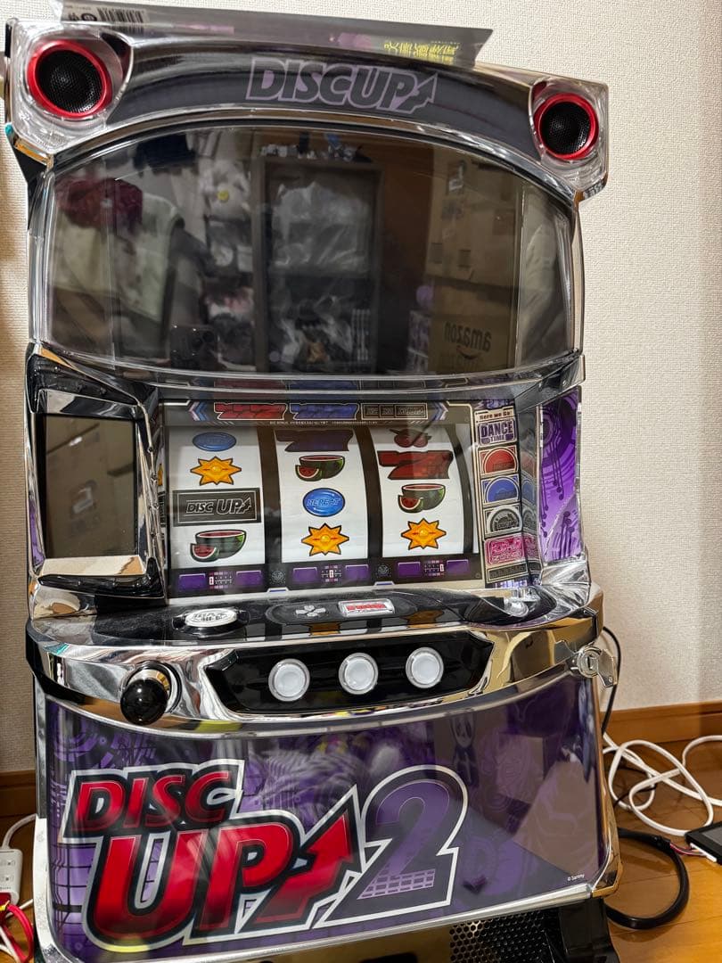 パチスロ DISC UP2 6号機(小型データカウンター付き)※かずとら