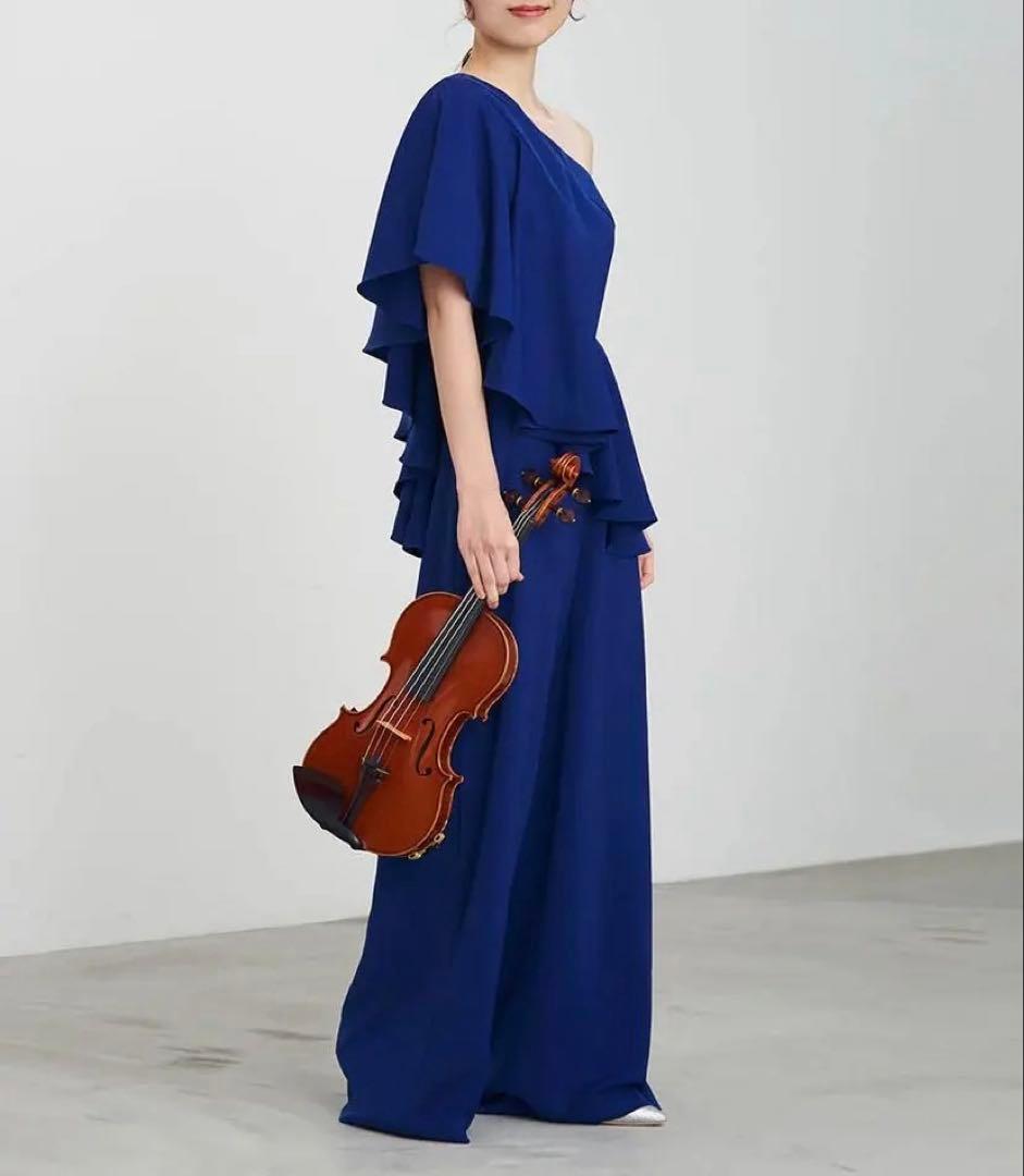 美品　TWEED DRESS ツイードドレス　演奏会ドレス　パンツドレス　ドレス