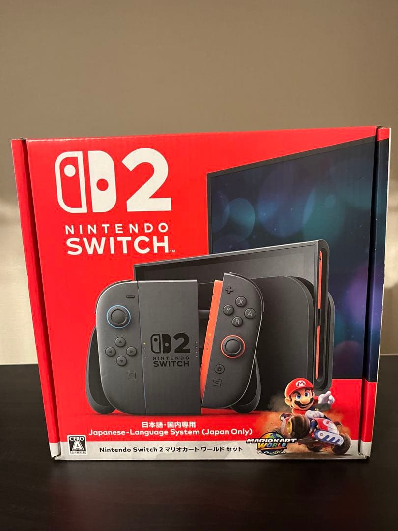 Nintendo Switch 2 日本語　マリオカートワールドセット　本体