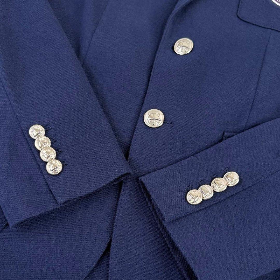 【希少】 ポロラルフローレン ウィンブルドン テーラードジャケット 銀ボタン L