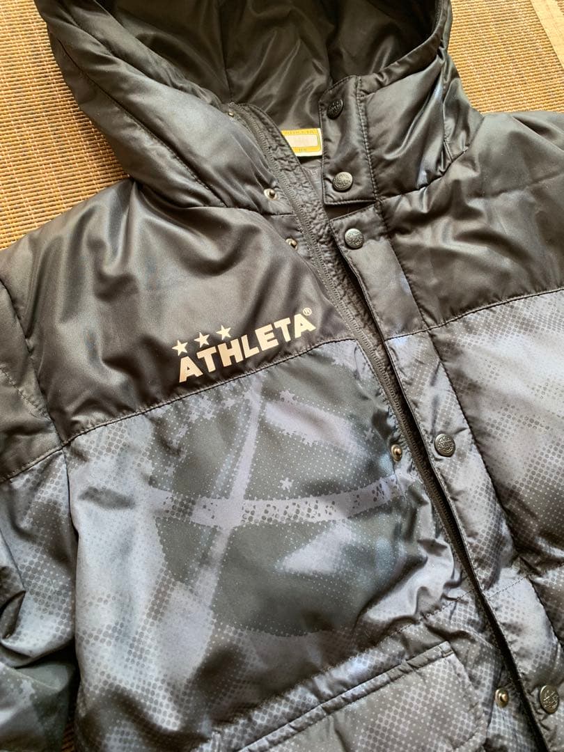 ⭐️美品⭐️アスレタ ベンチコート 160 ブラック