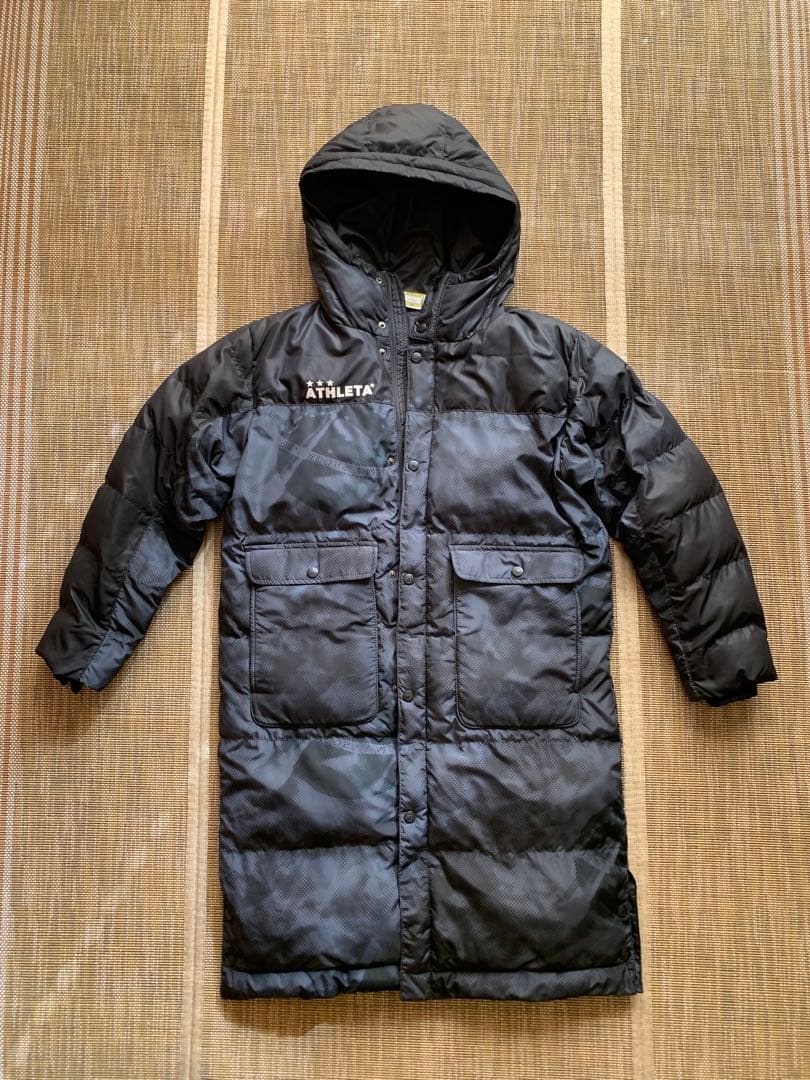 ⭐️美品⭐️アスレタ ベンチコート 160 ブラック