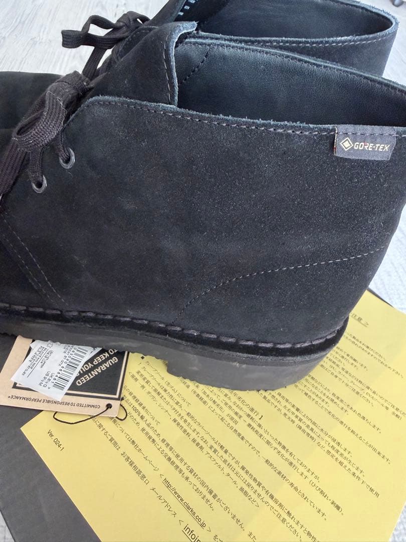26.5cm クラークス Clarks Desert BT GTX ゴアテックス