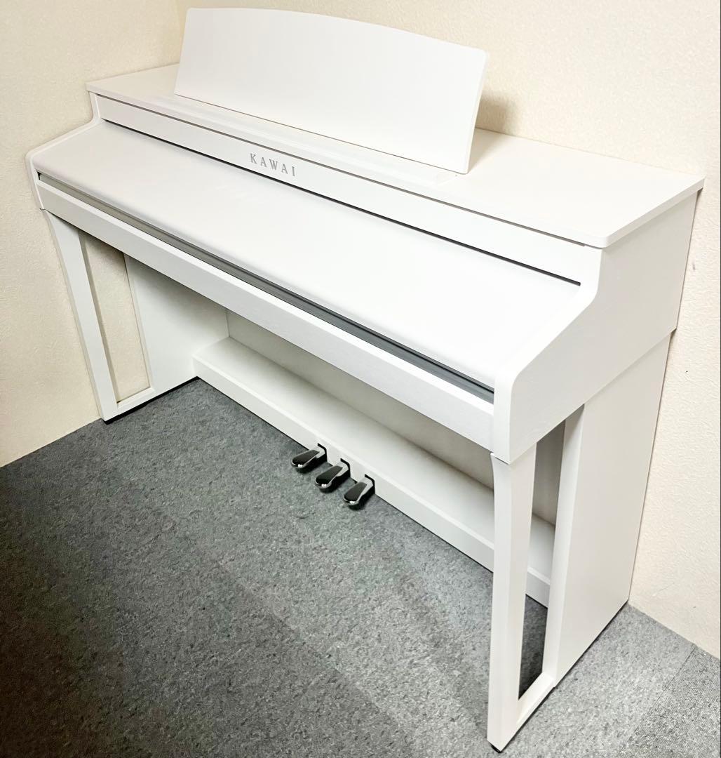 【美品】KAWAI 電子ピアノ 木製鍵盤 CA4900GPW【無料配送可能】