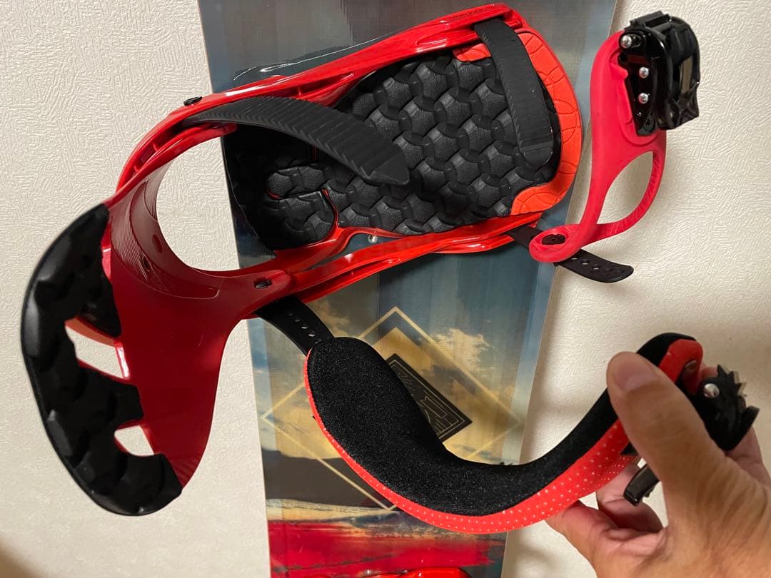 良中古◇SALOMON スノーボード 149◇RHYTHM ビンディングMセット