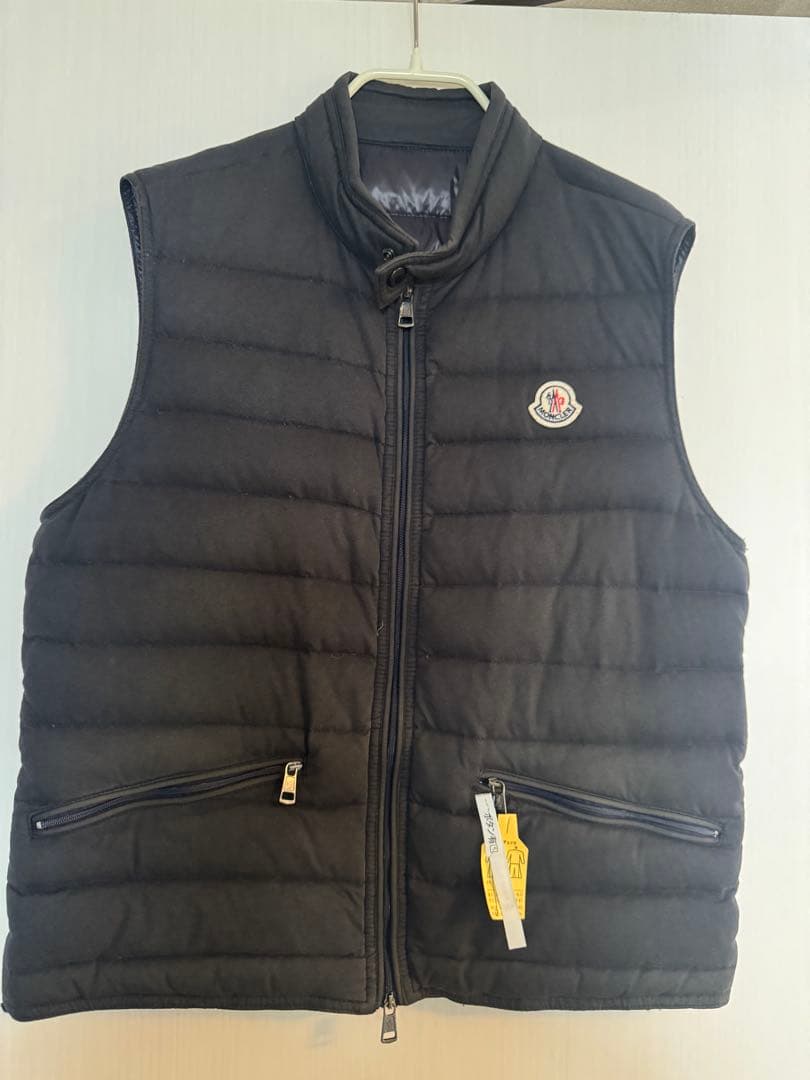 モンクレール ブラック ダウンベスト【サイズ２】MONCLER