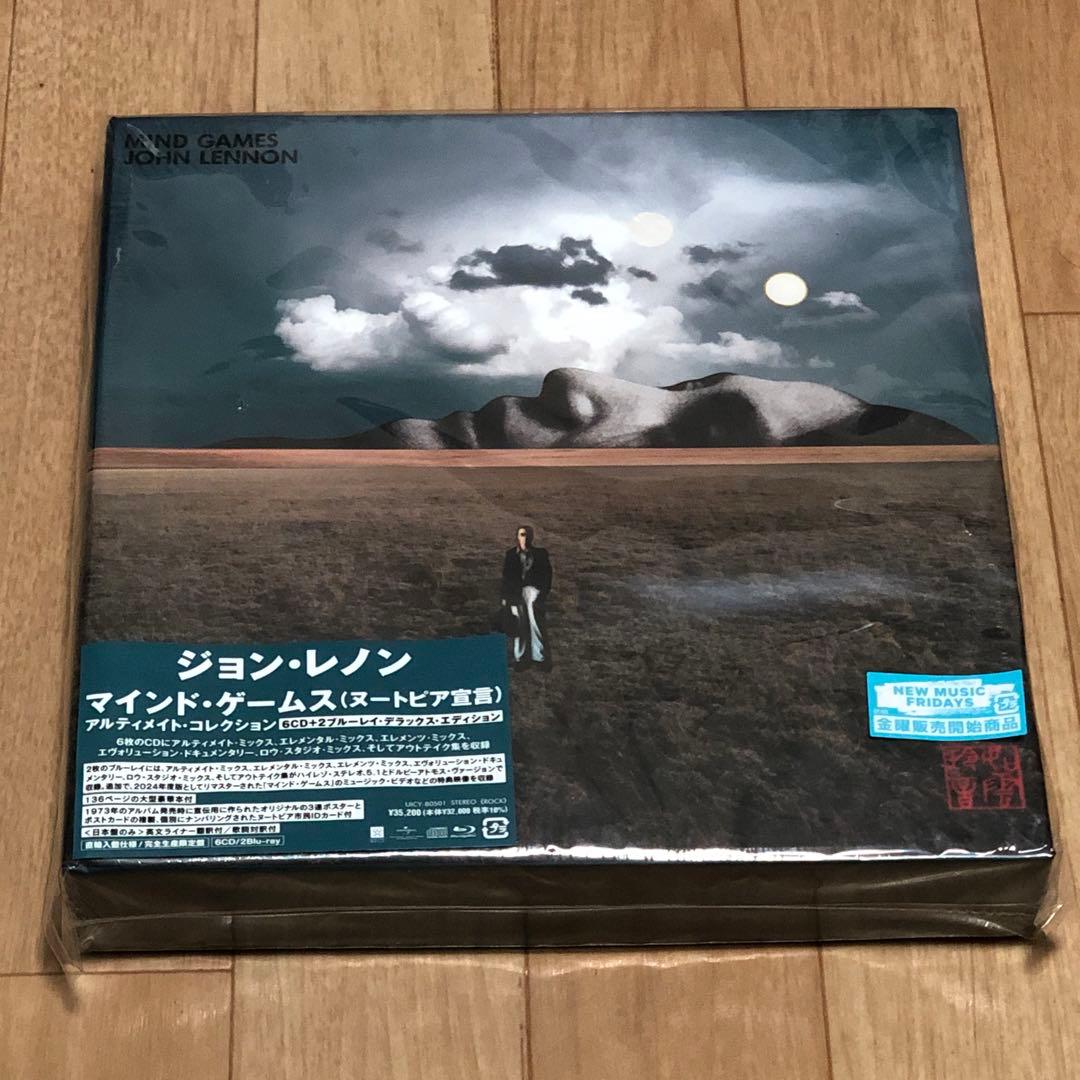 6CD+2ブルーレイ ジョン・レノン マインド・ゲームス〜ヌートピア宣言〜