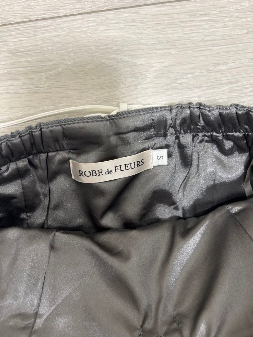 極美品 ROBE de FLEURS ドレス キャバ ミニ リボン 完売品