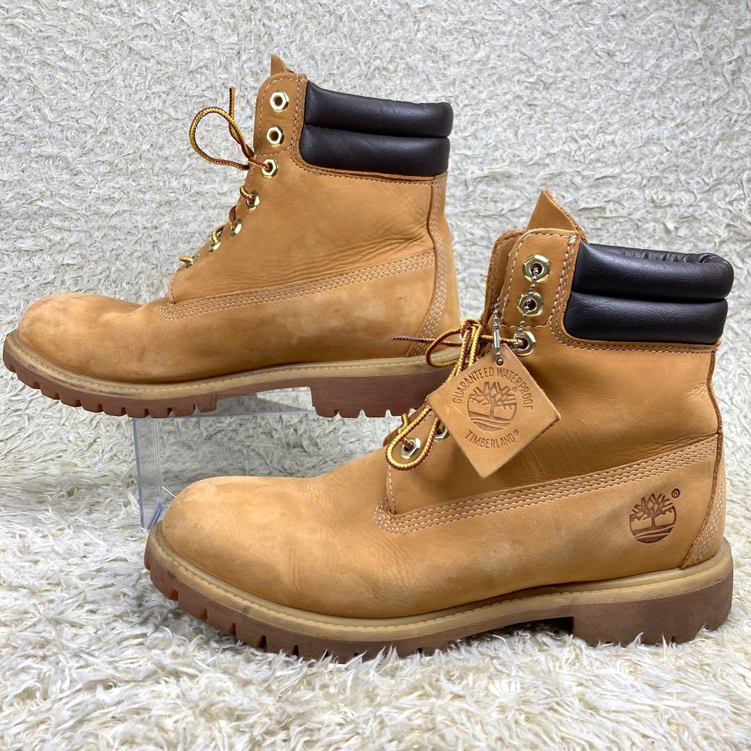 ティンバーランド 6インチ プレミアム ウォータープルーフ イエローブーツ　27