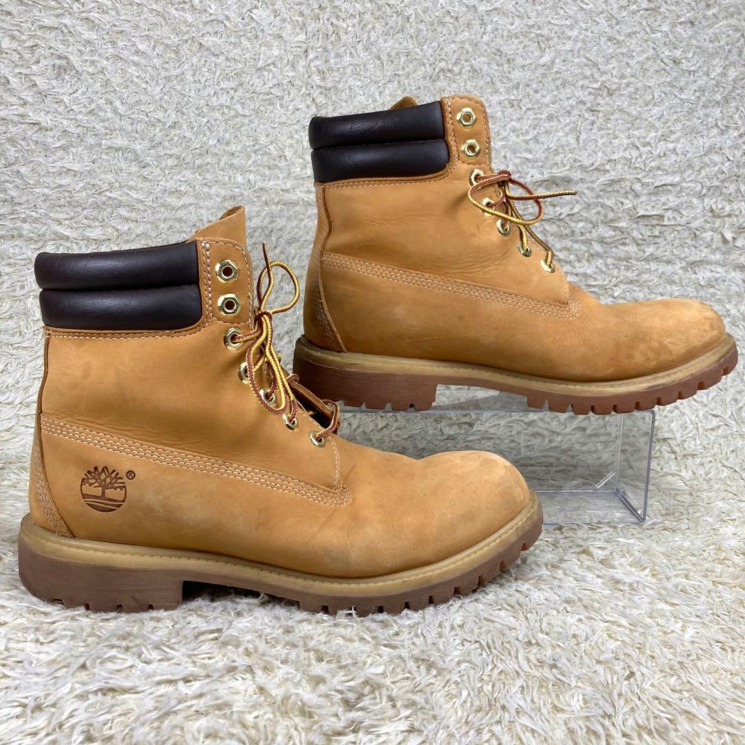 ティンバーランド 6インチ プレミアム ウォータープルーフ イエローブーツ　27