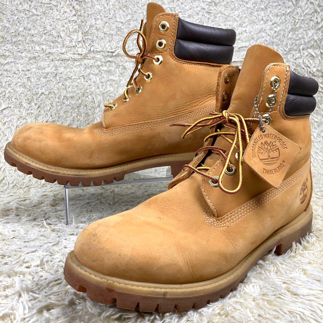 ティンバーランド 6インチ プレミアム ウォータープルーフ イエローブーツ　27