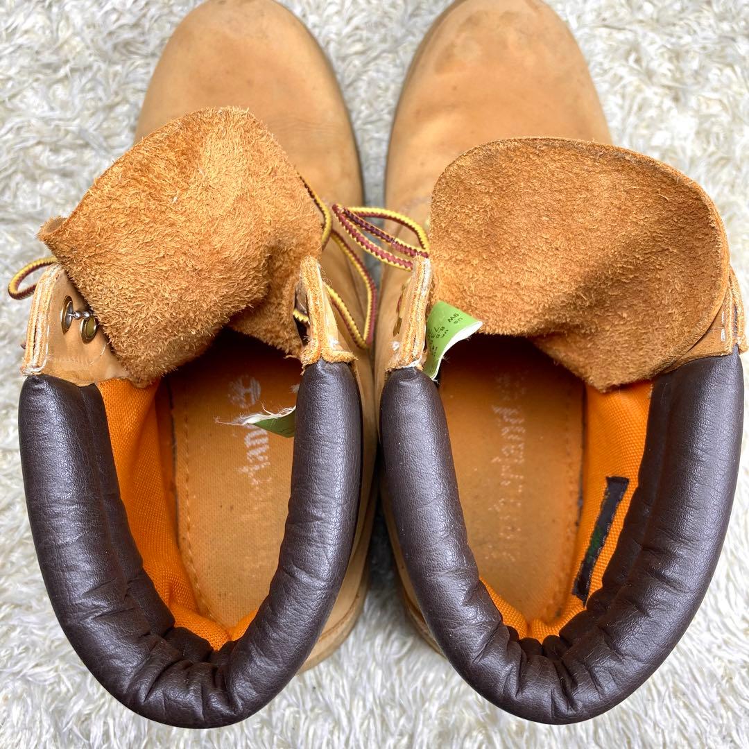 ティンバーランド 6インチ プレミアム ウォータープルーフ イエローブーツ　27