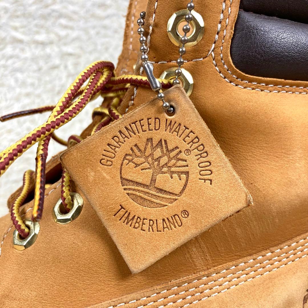 ティンバーランド 6インチ プレミアム ウォータープルーフ イエローブーツ　27