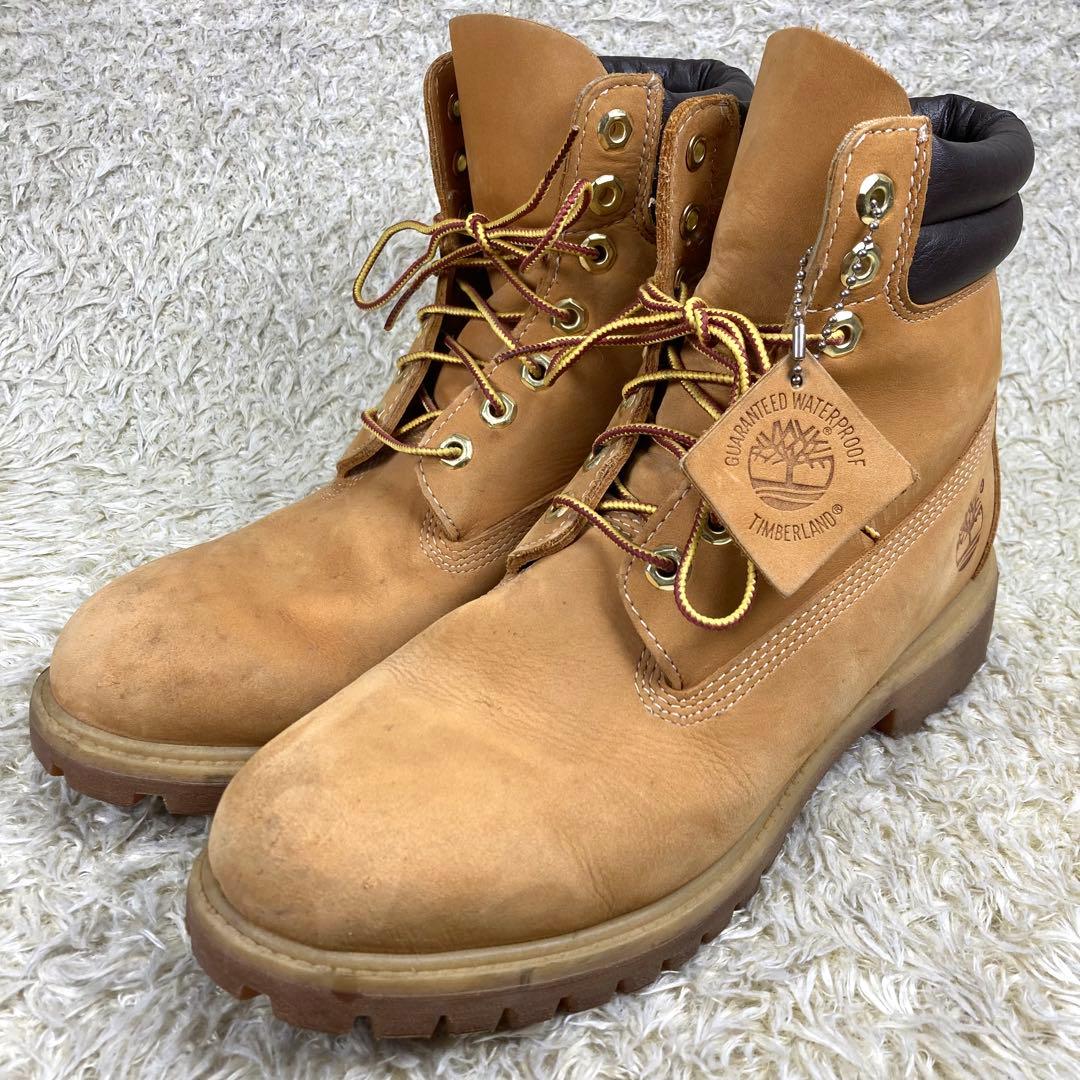 ティンバーランド 6インチ プレミアム ウォータープルーフ イエローブーツ　27