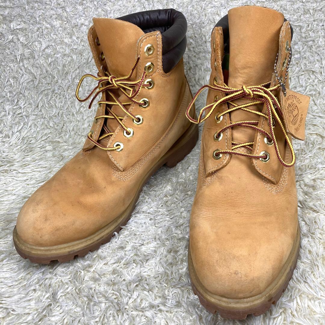 ティンバーランド 6インチ プレミアム ウォータープルーフ イエローブーツ　27